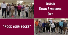 World Down Syndrome Day. "Rock your Socks"