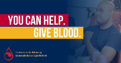 You can Help. Give Blood.