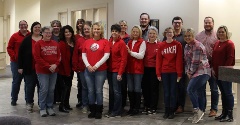 National Wear Red Day in Monmouth