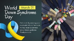 World Down Syndrome Day - Celebrate by wearing mismatching colorful socks